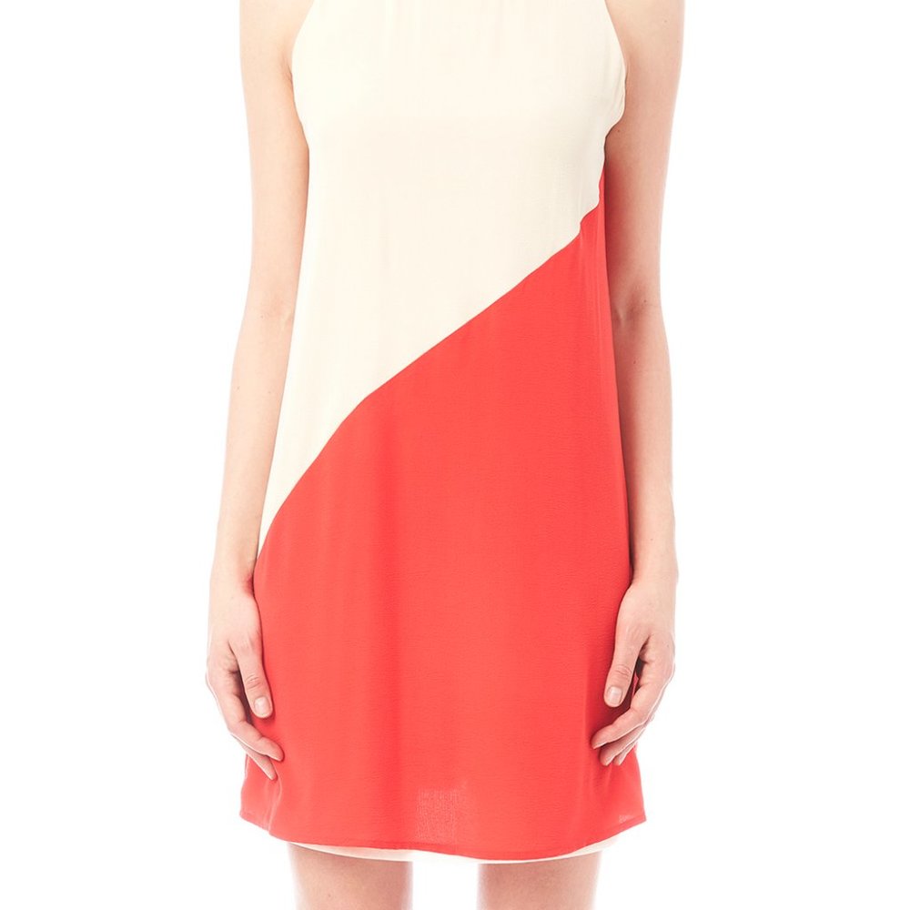Bishop + Young Colorblock Cocktail Dress